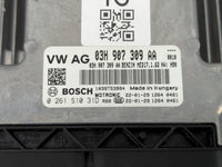 2022 Volkswagen Atlas PCM Engine Control Computer ECU ECM PCU OEM P/N:03H 907 309 AA 0 261 S10 Fits OEM Used Auto Parts - Oe