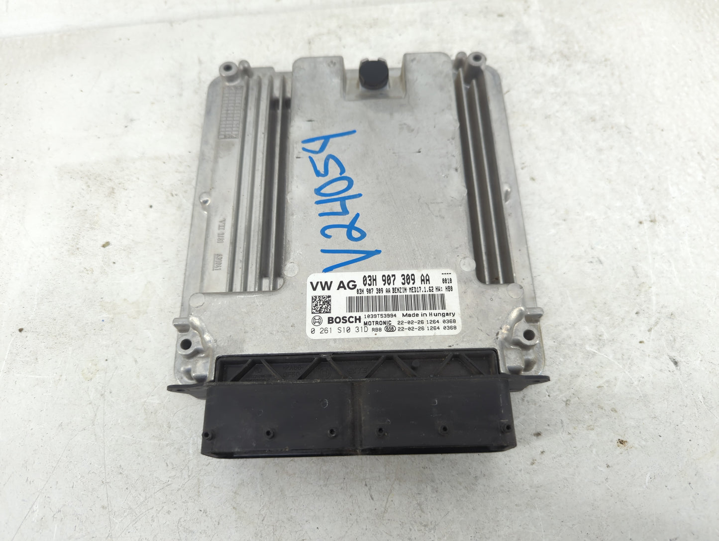 2018-2022 Volkswagen Atlas PCM Engine Control Computer ECU ECM PCU OEM P/N:0 261 S10 31D 03H 907 309 AA Fits OEM Used Auto P