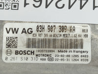 2022 Volkswagen Atlas PCM Engine Control Computer ECU ECM PCU OEM P/N:03H907309AA 0261S1031D, 1039T53994 Fits OEM Used Auto 