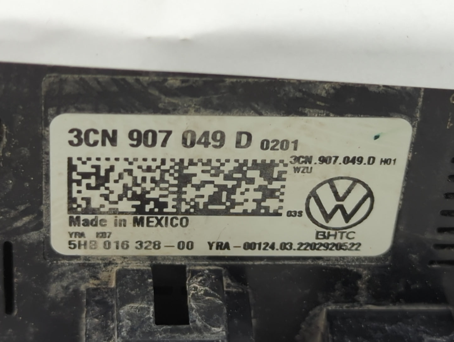 2022 Volkswagen Atlas Climate Control Module Temperature AC/Heater Replacement P/N:3CN907049D 5HB01632800 Fits OEM Used Auto