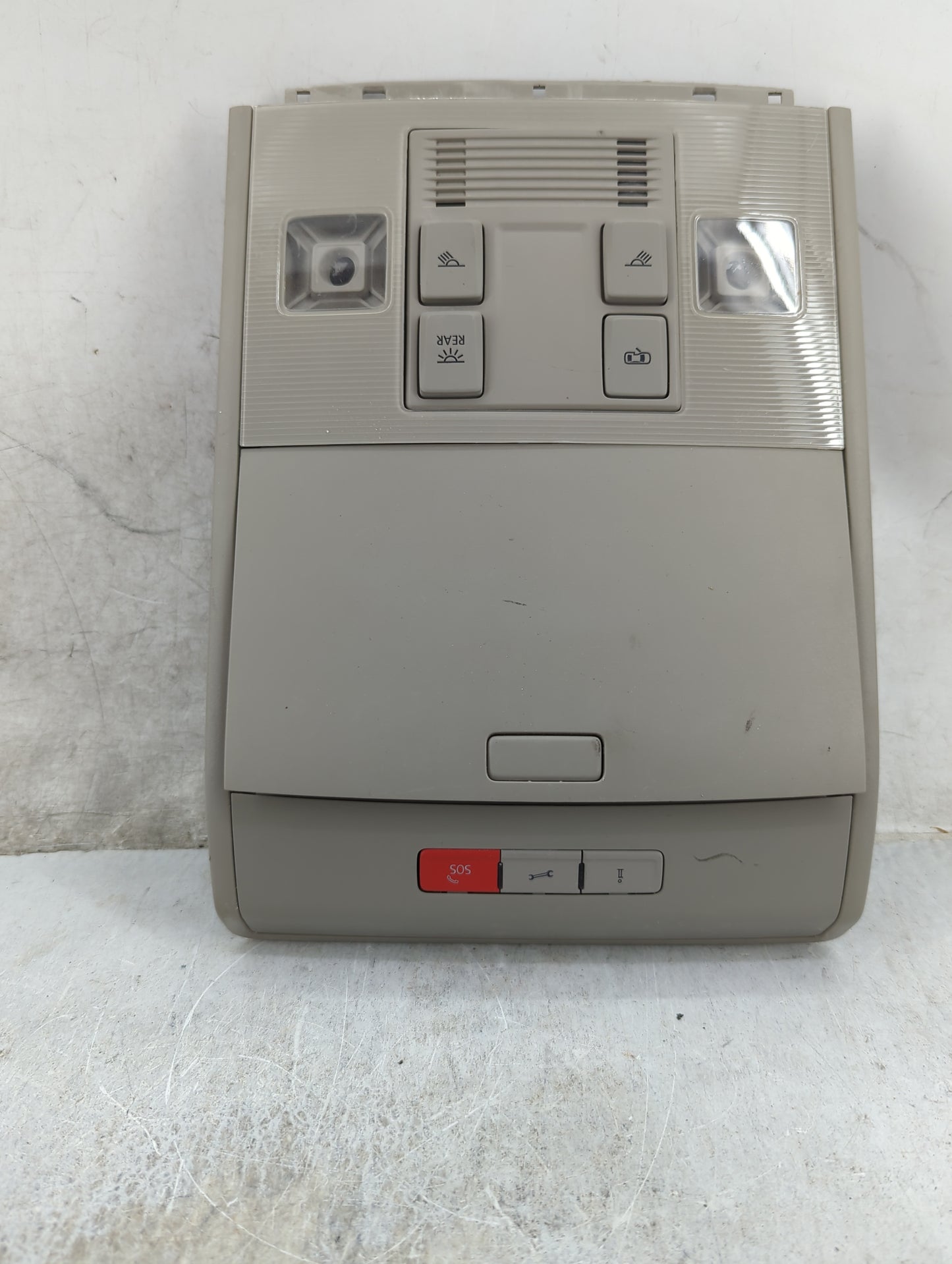 Volkswagen Atlas Overhead Roof Console Beige - Oemusedautoparts1.com