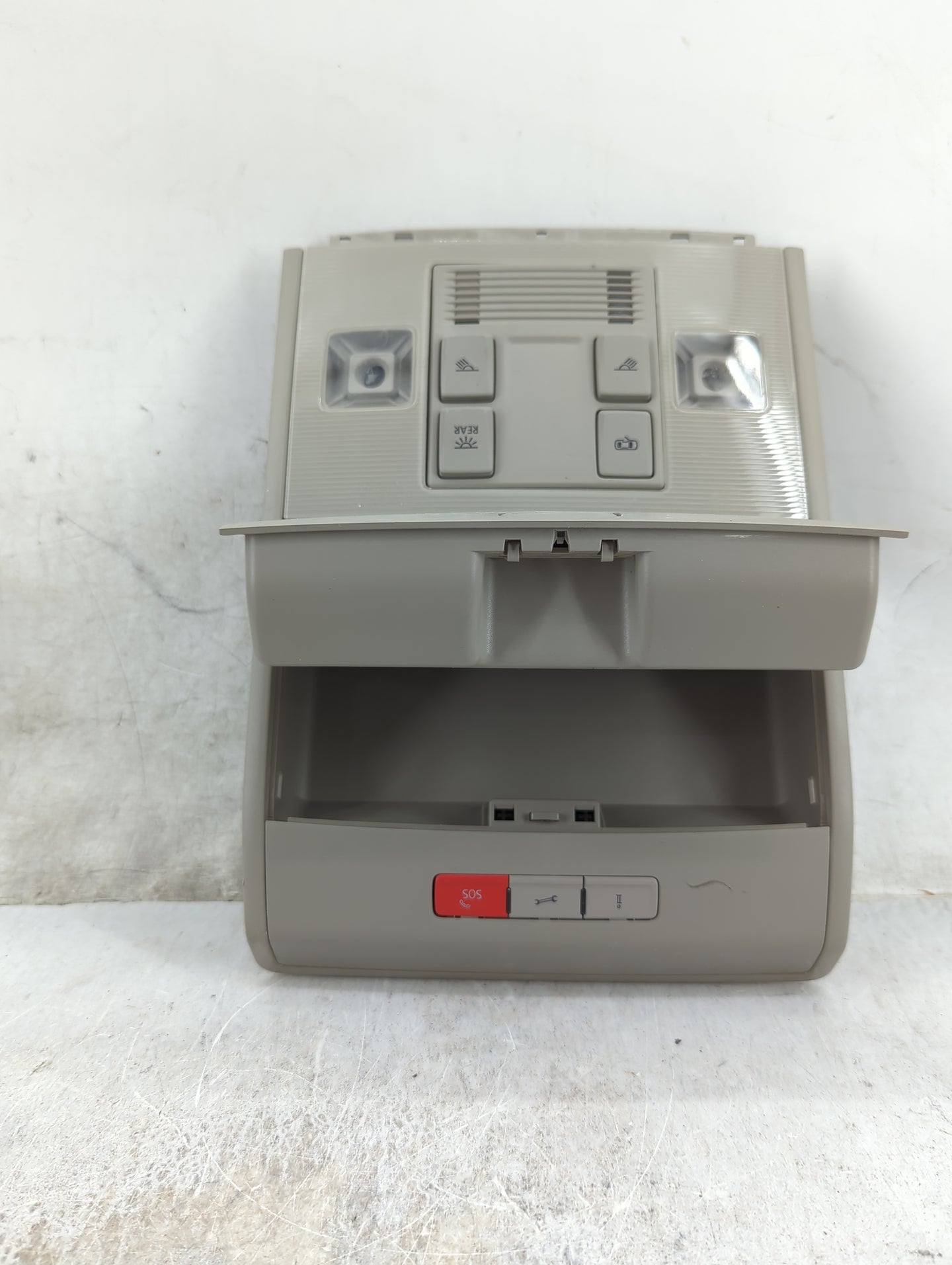 Volkswagen Atlas Overhead Roof Console Beige - Oemusedautoparts1.com