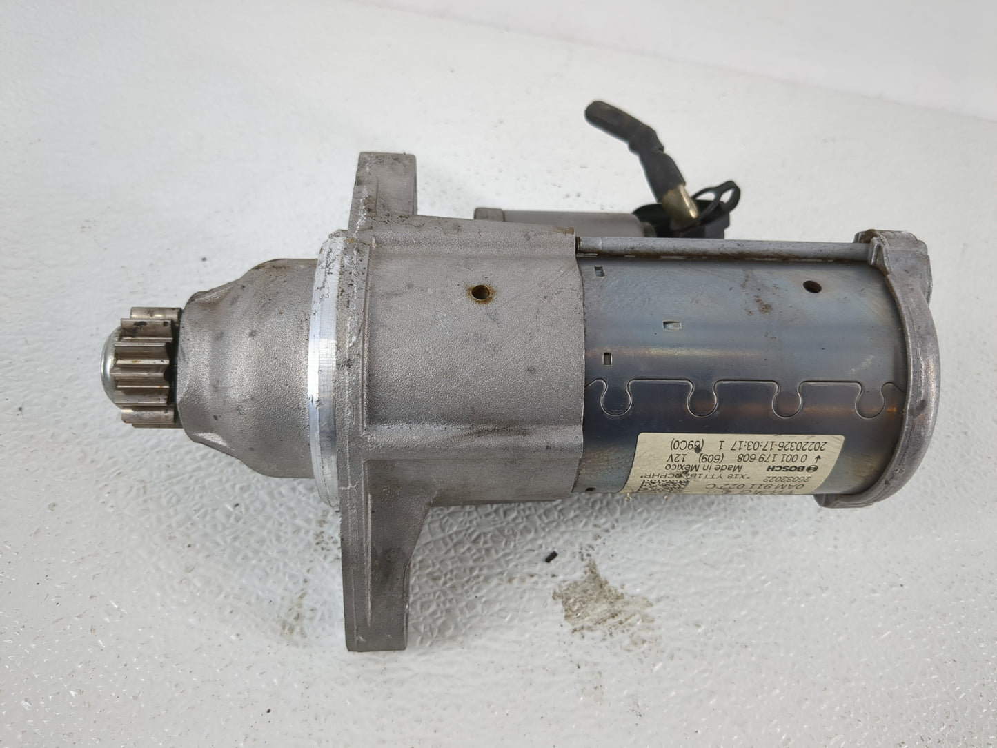 2022 Volkswagen Jetta Car Starter Motor Solenoid OEM P/N:26032022 0AM 911 022 C Fits Fits 2020 2021 OEM Used Auto Parts - Oe