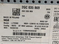2020-2021 Volkswagen Jetta Radio AM FM Cd Player Receiver Replacement P/N:2GC035869 2GC 035 869, L77VW2 Fits Fits 2020 2021 