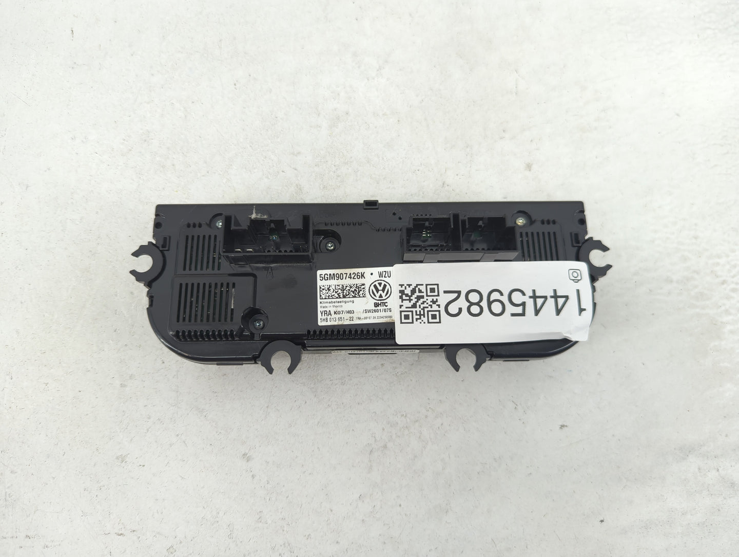 2022 Volkswagen Jetta Climate Control Module Temperature AC/Heater Replacement P/N:5GM907426K 5HB013651-22 Fits OEM Used Aut