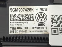 2022 Volkswagen Jetta Climate Control Module Temperature AC/Heater Replacement P/N:5GM907426K 5HB013651-22 Fits OEM Used Aut