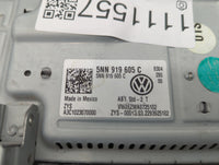 2022 Volkswagen Taos Radio AM FM Cd Player Receiver Replacement P/N:5NN 919 605 C Fits Fits 2020 2021 OEM Used Auto Parts - 