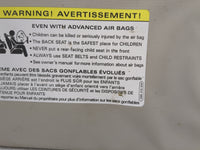 2022 Volkswagen Taos Sun Visor Shade Replacement Passenger Right Mirror Fits OEM Used Auto Parts - Oemusedautoparts1.com