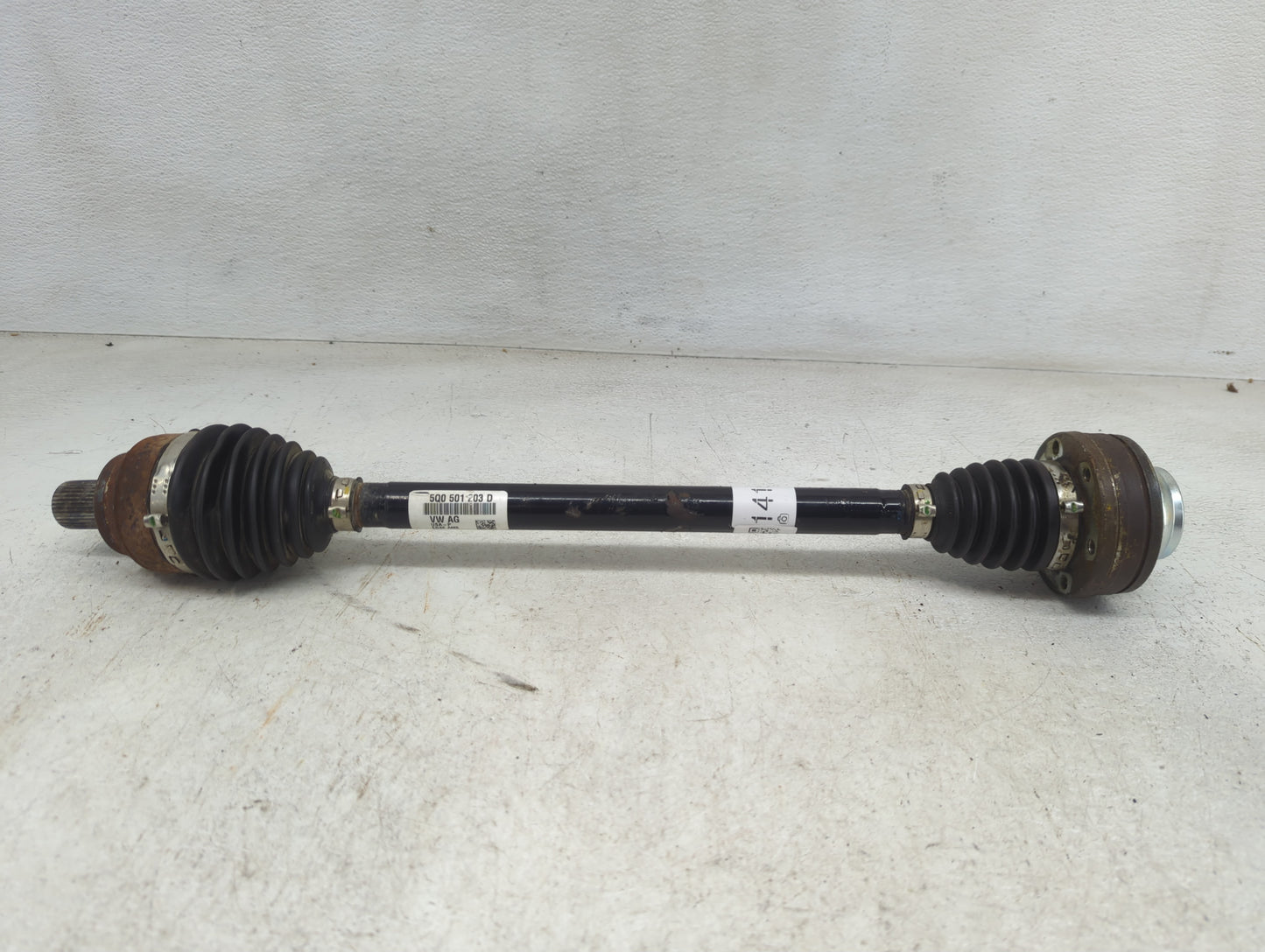 2022 Volkswagen Taos Axle Shaft Rear Driver Cv C/v - Oemusedautoparts1.com