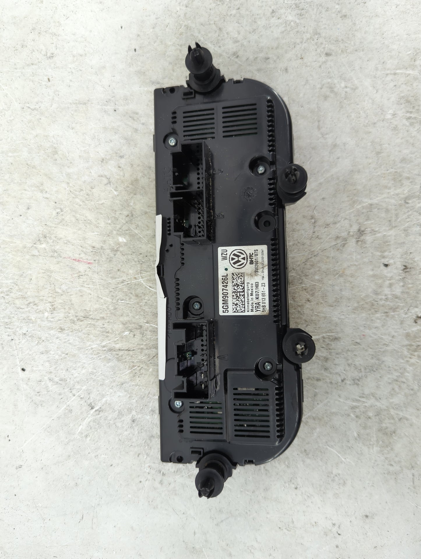 2022 Volkswagen Taos Climate Control Module Temperature AC/Heater Replacement P/N:5GM907426L 5HB013651-23, YRAK07/H03 Fits O