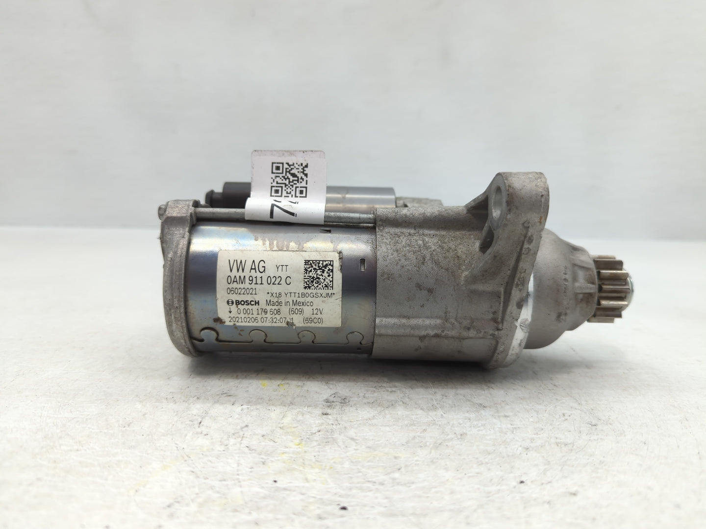 2022 Volkswagen Taos Car Starter Motor Solenoid OEM P/N:0 001 179 608 0AM 911 022 C Fits Fits 2017 2018 2019 OEM Used Auto P