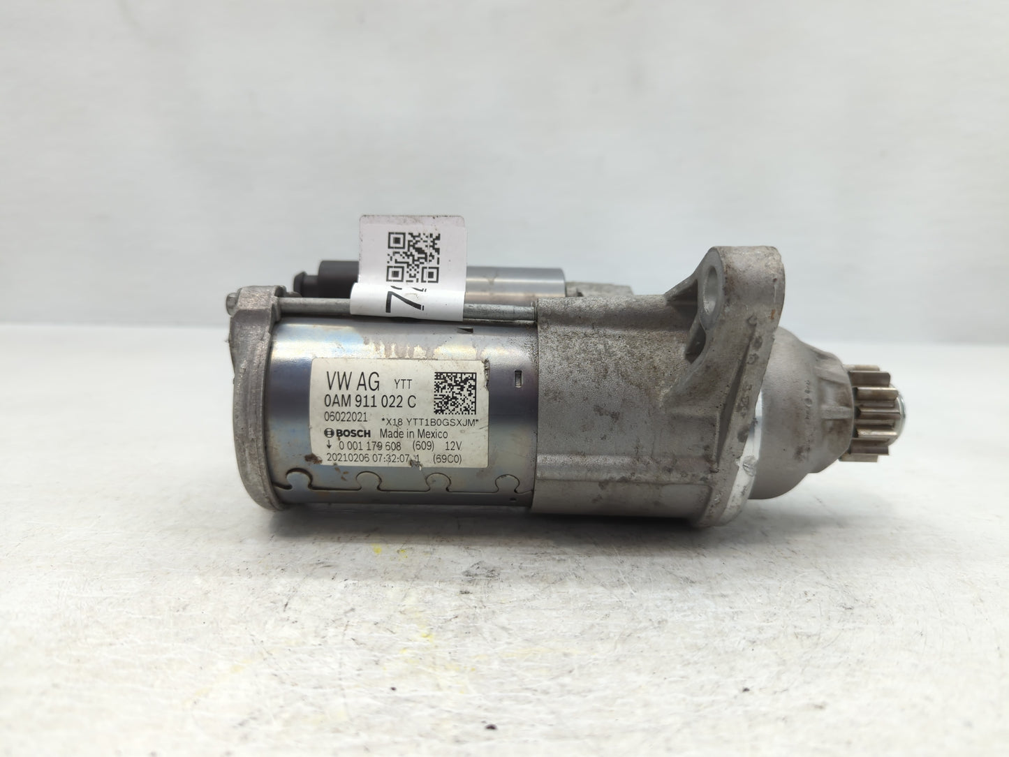 2022 Volkswagen Taos Car Starter Motor Solenoid OEM P/N:0 001 179 608 0AM 911 022 C Fits Fits 2017 2018 2019 OEM Used Auto P