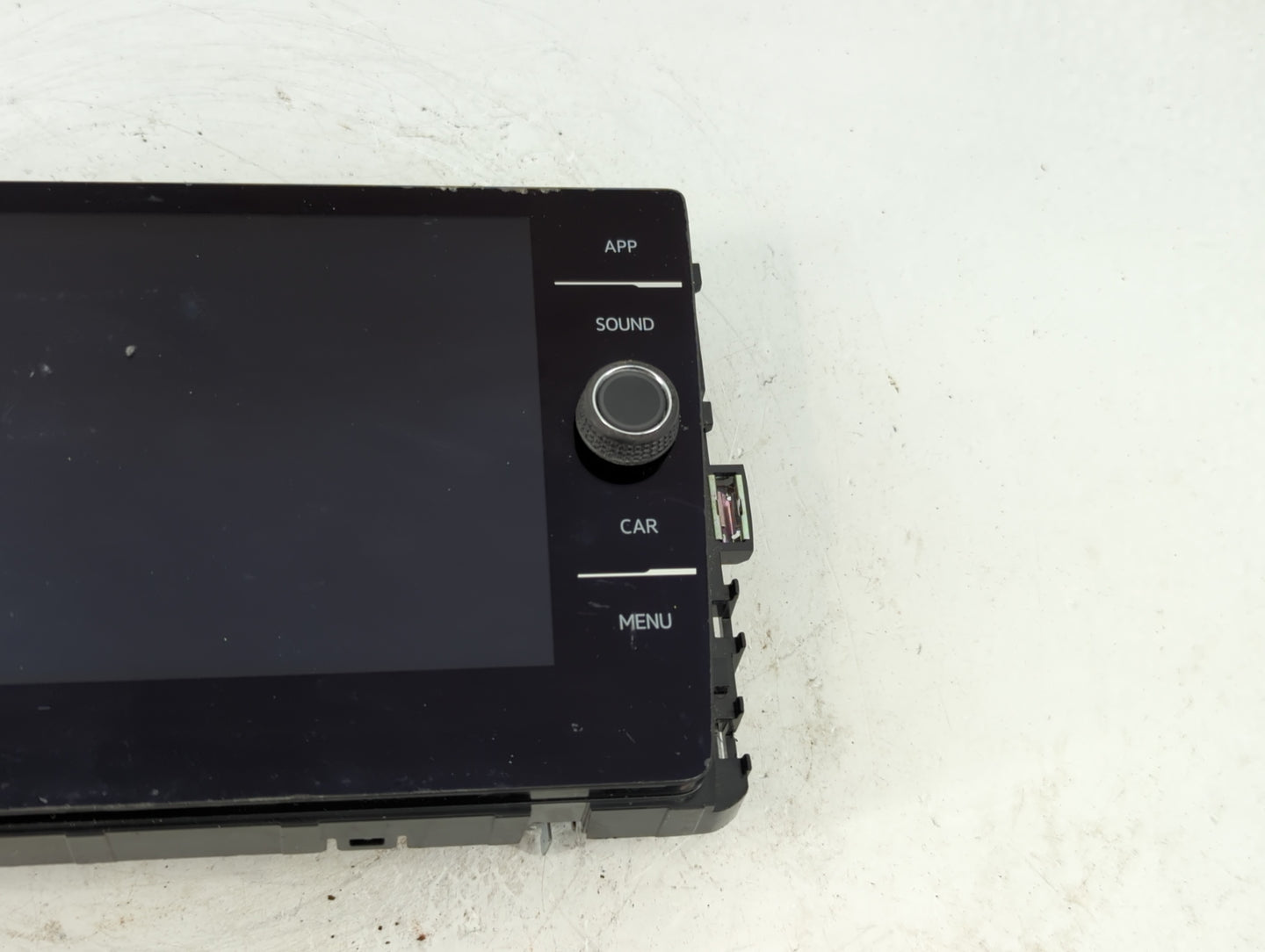 2022 Volkswagen Tiguan Radio AM FM Cd Player Receiver Replacement P/N:5G6 919 605 C Fits Fits 2020 OEM Used Auto Parts - Oem