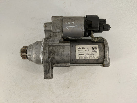 2018-2022 Volkswagen Tiguan Car Starter Motor Solenoid OEM P/N:02M 911 022 F Fits Fits 2018 2019 2020 2021 2022 OEM Used Aut