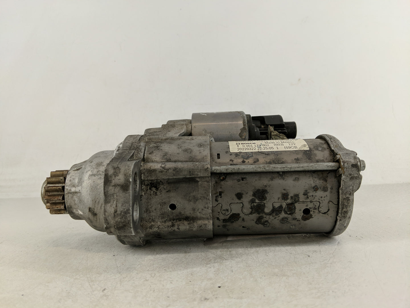 2018-2022 Volkswagen Tiguan Car Starter Motor Solenoid OEM P/N:02M 911 022 F Fits Fits 2018 2019 2020 2021 2022 OEM Used Aut