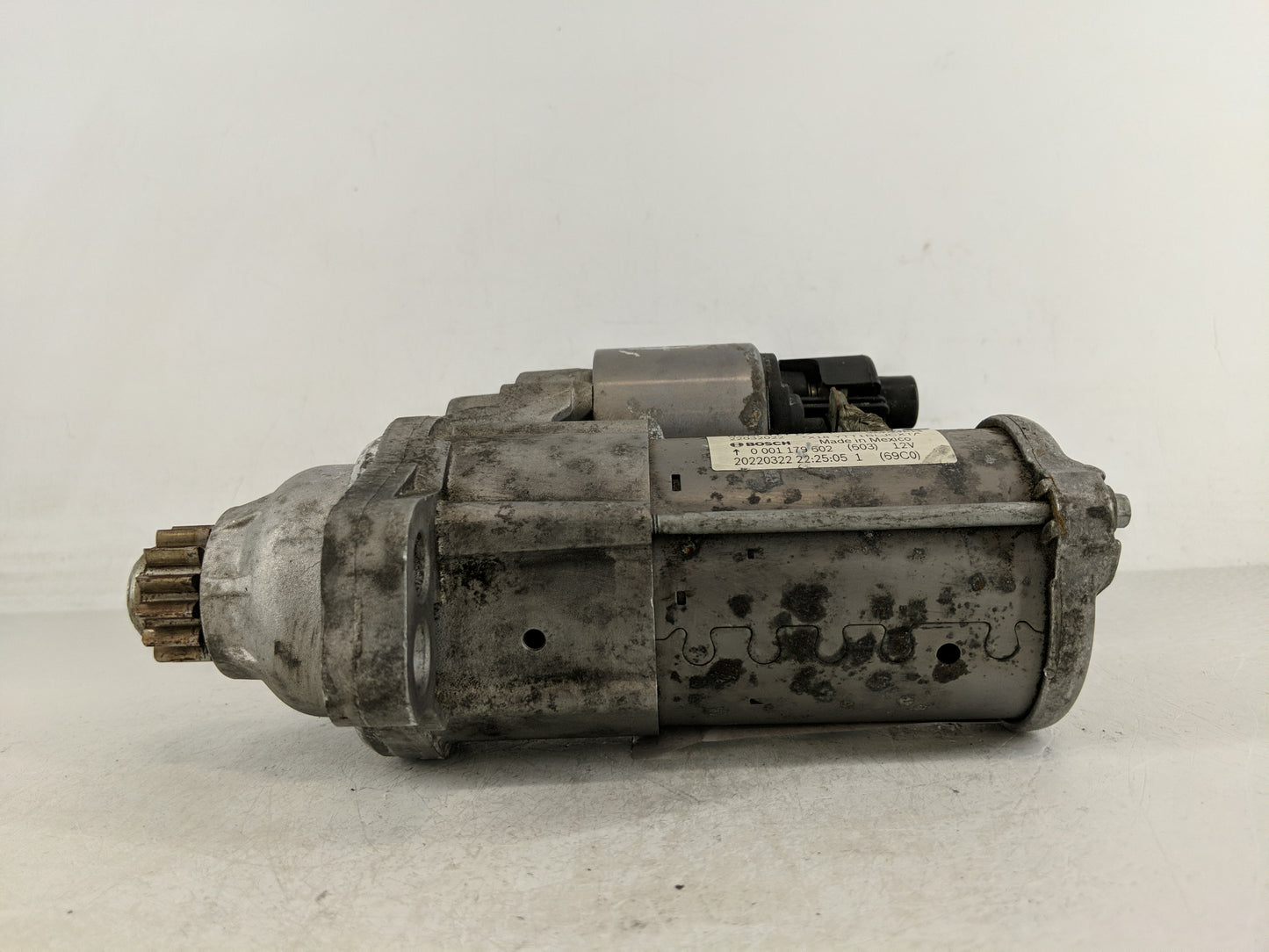2018-2022 Volkswagen Tiguan Car Starter Motor Solenoid OEM P/N:02M 911 022 F Fits Fits 2018 2019 2020 2021 2022 OEM Used Aut