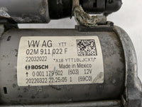 2018-2022 Volkswagen Tiguan Car Starter Motor Solenoid OEM P/N:02M 911 022 F Fits Fits 2018 2019 2020 2021 2022 OEM Used Aut