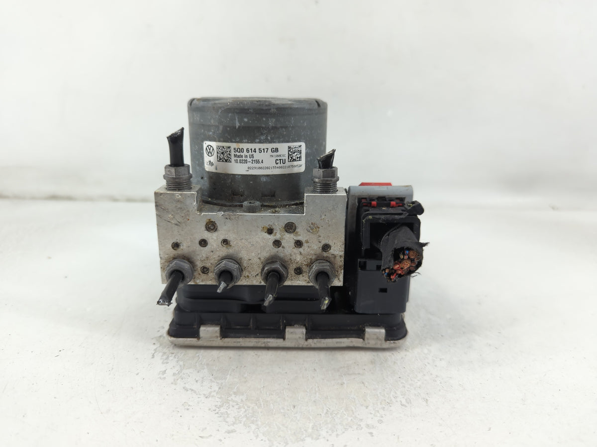 2021-2022 Volkswagen Tiguan Anti-Lock Brake ABS Pump Module Actuator OEM P/N:5Q0 614 517 GB Fits Fits 2021 2022 OEM Used Aut