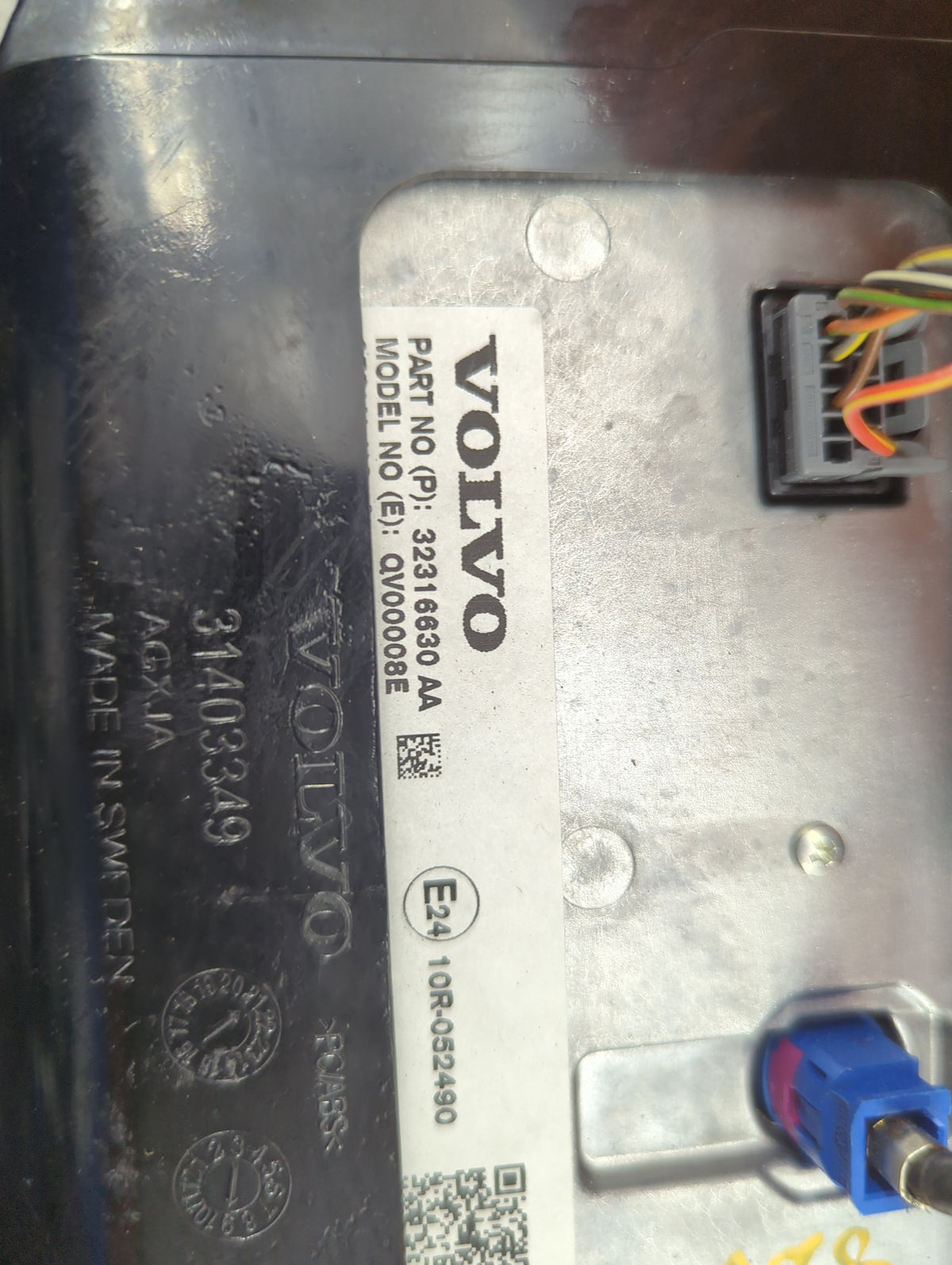2020-2021 Volvo Xc90 Information Radio Display Screen - Oemusedautoparts1.com