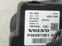 2022 Volvo Xc90 Instrument Cluster Speedometer Gauges P/N:P32287381 0263719360, AD8QM Miles: Fits Fits 2020 2021 OEM Used Au