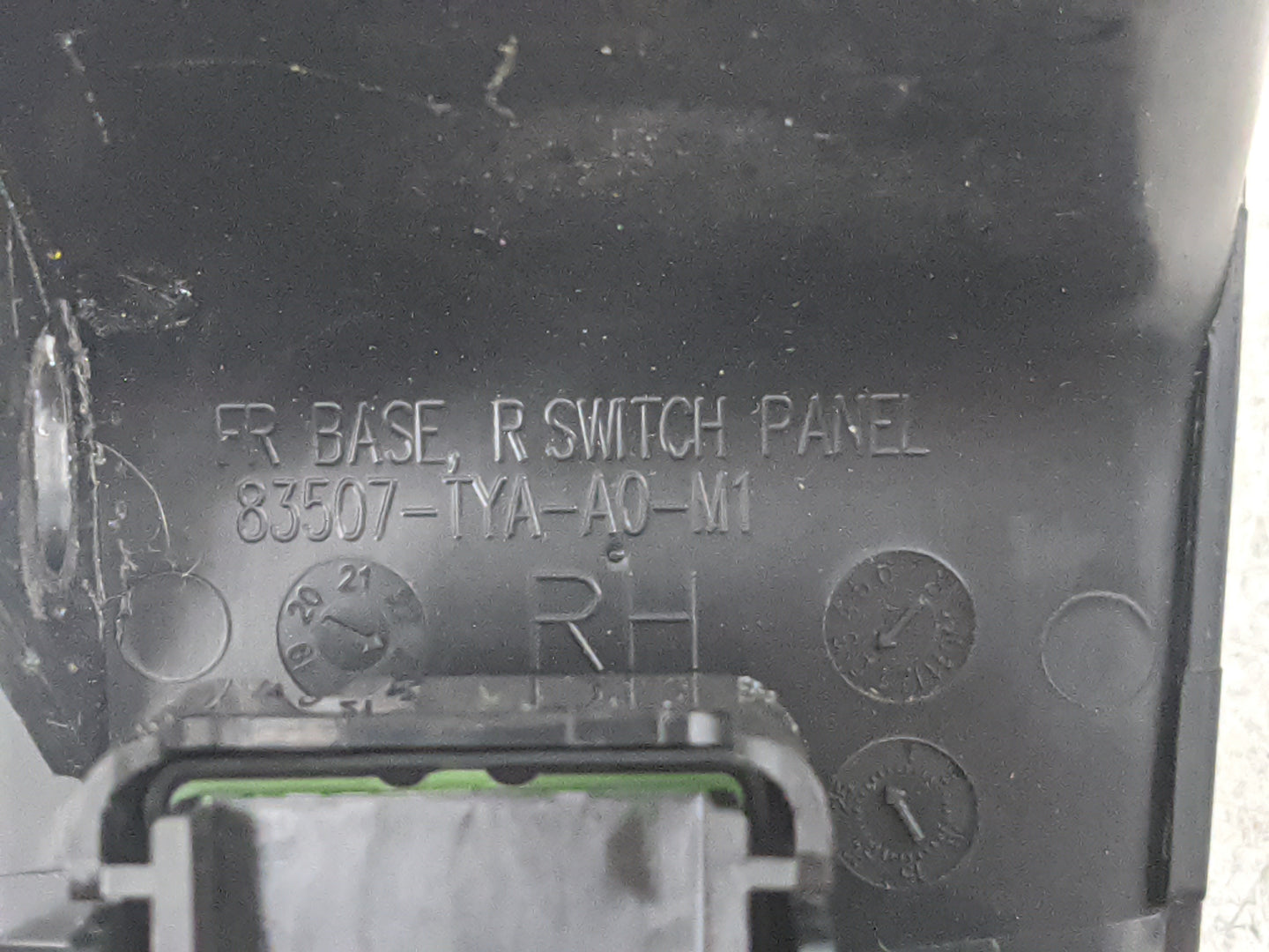 2023 Acura Mdx Passenger Right Power Window Switch 83507-tya-a0-m1 - Oemusedautoparts1.com