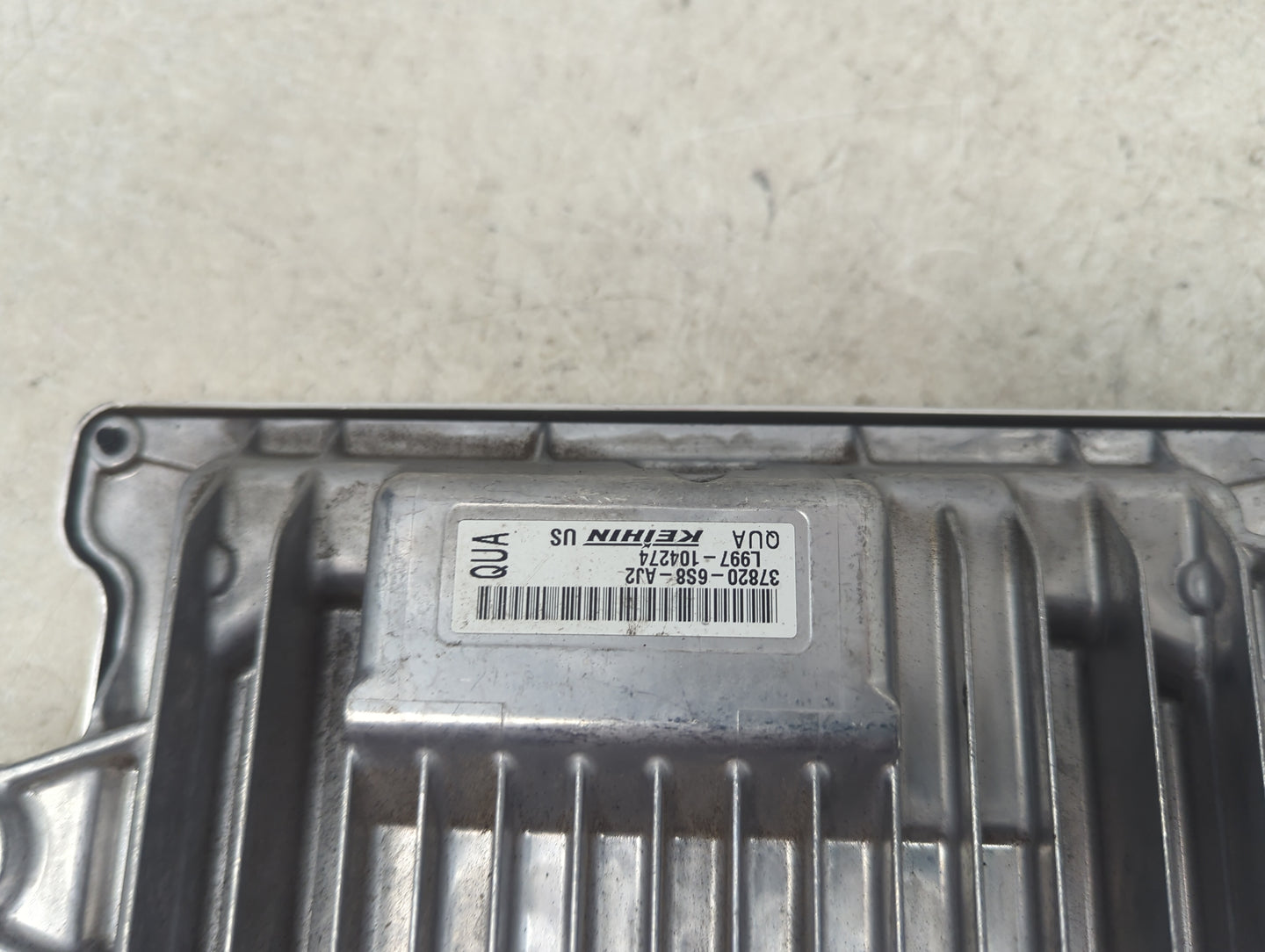 2023 Acura Tlx PCM Engine Control Computer ECU ECM PCU OEM P/N:37820-6S8-A2 L997-104274 Fits OEM Used Auto Parts - Oemusedau