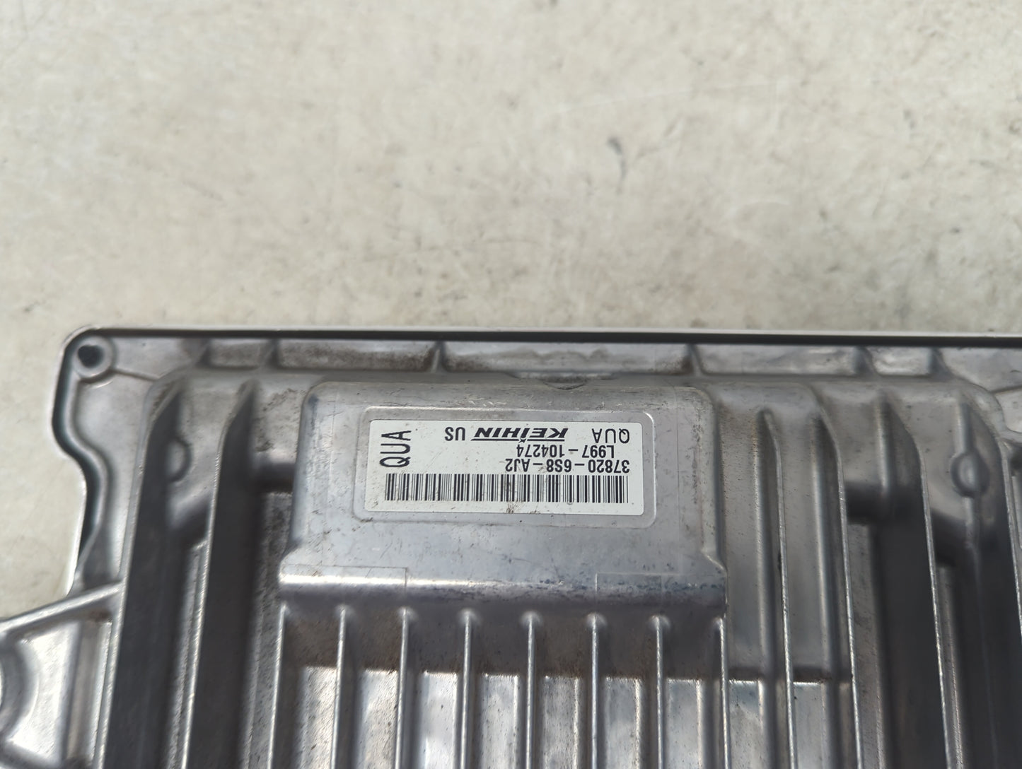 2023 Acura Tlx PCM Engine Control Computer ECU ECM PCU OEM P/N:37820-6S8-A2 L997-104274 Fits OEM Used Auto Parts - Oemusedau