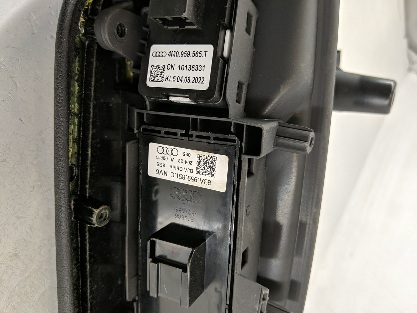 2023 Audi A3 Master Power Window Switch Replacement Driver Side Left P/N:4M0 959 565 T 10136331 Fits OEM Used Auto Parts - O