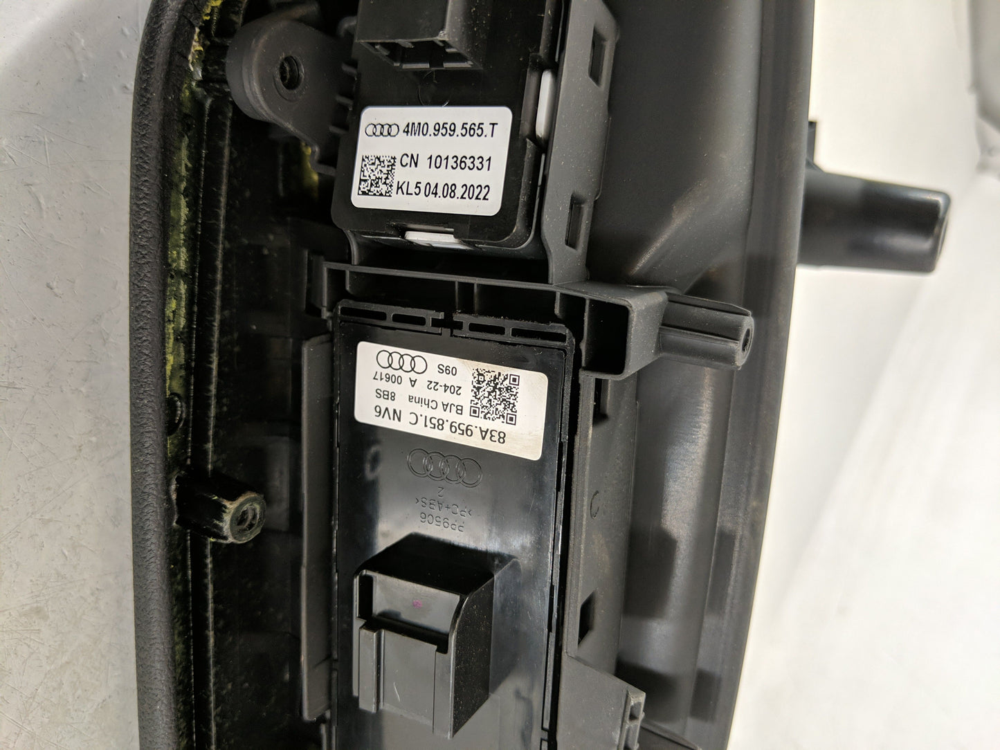 2023 Audi A3 Master Power Window Switch Replacement Driver Side Left P/N:4M0 959 565 T 10136331 Fits OEM Used Auto Parts - O