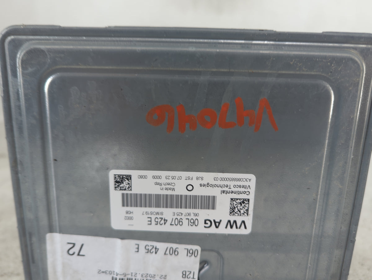2023 Audi A4 PCM Engine Control Computer ECU ECM PCU OEM P/N:06L907425E SIMOS197 Fits OEM Used Auto Parts - Oemusedautoparts