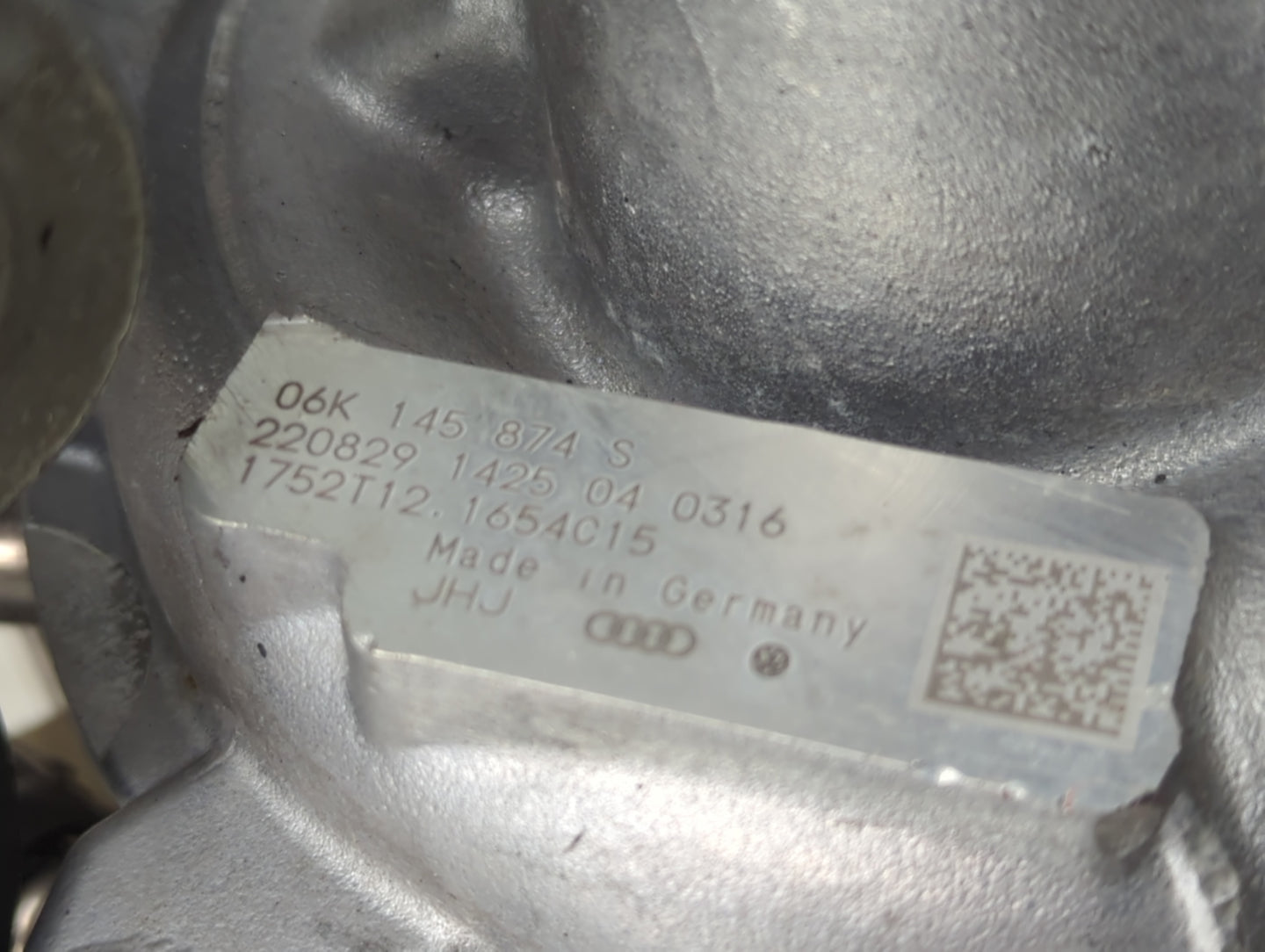 2023 Audi Q3 Turbocharger Turbo Charger Super Charger Supercharger - Oemusedautoparts1.com