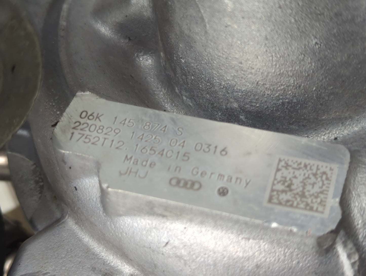 2023 Audi Q3 Turbocharger Turbo Charger Super Charger Supercharger - Oemusedautoparts1.com