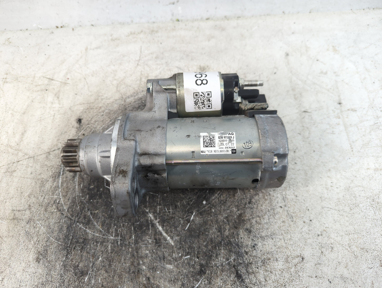 2019-2021 Audi Q3 Car Starter Motor Solenoid OEM P/N:428000 02M 911 Fits Fits 2018 2019 2020 2021 2022 OEM Used Auto Parts -