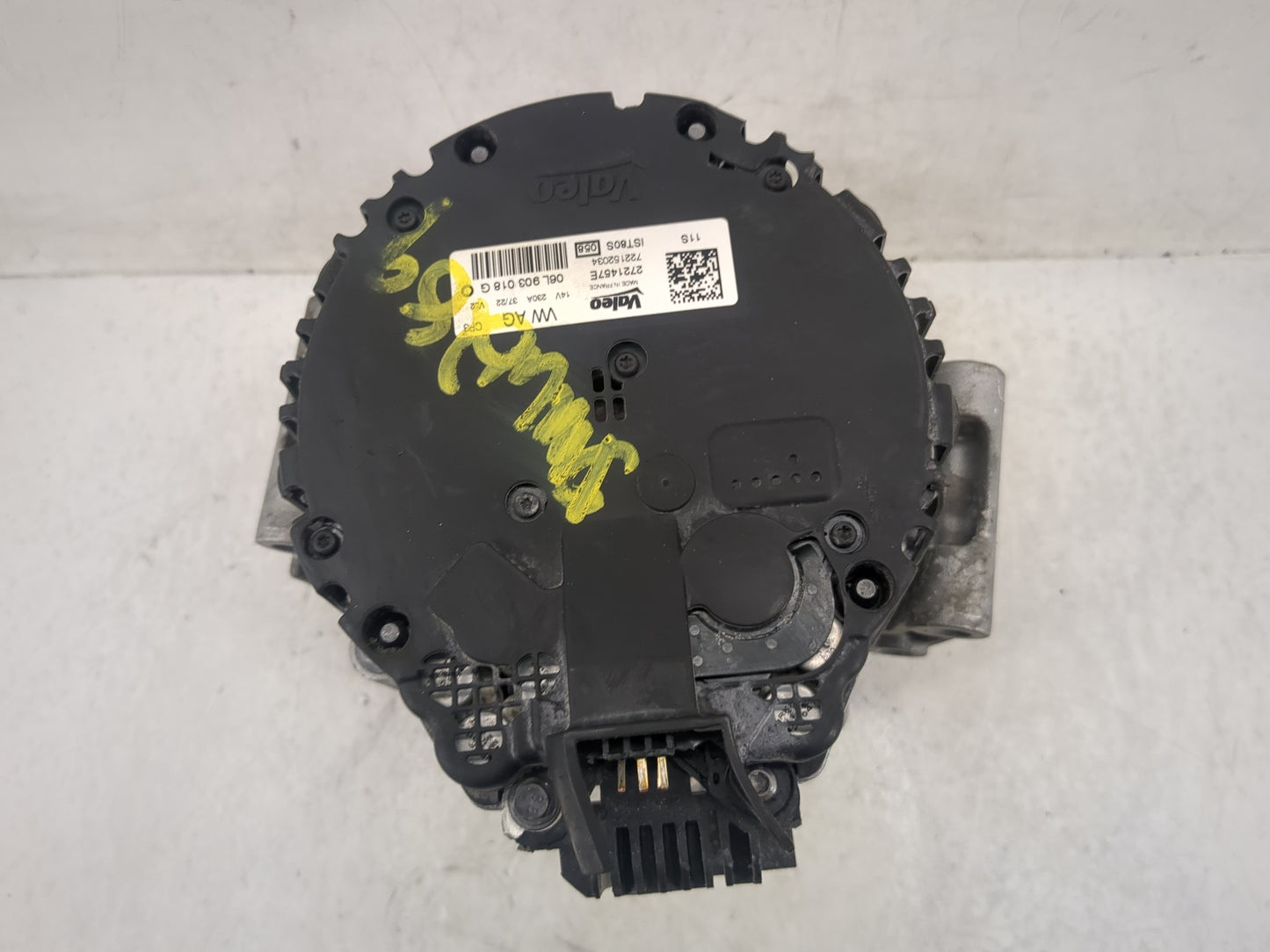 2021 Audi Q5 Alternator Replacement Generator Charging Assembly Engine OEM P/N:2721457E Fits OEM Used Auto Parts - Oemusedau