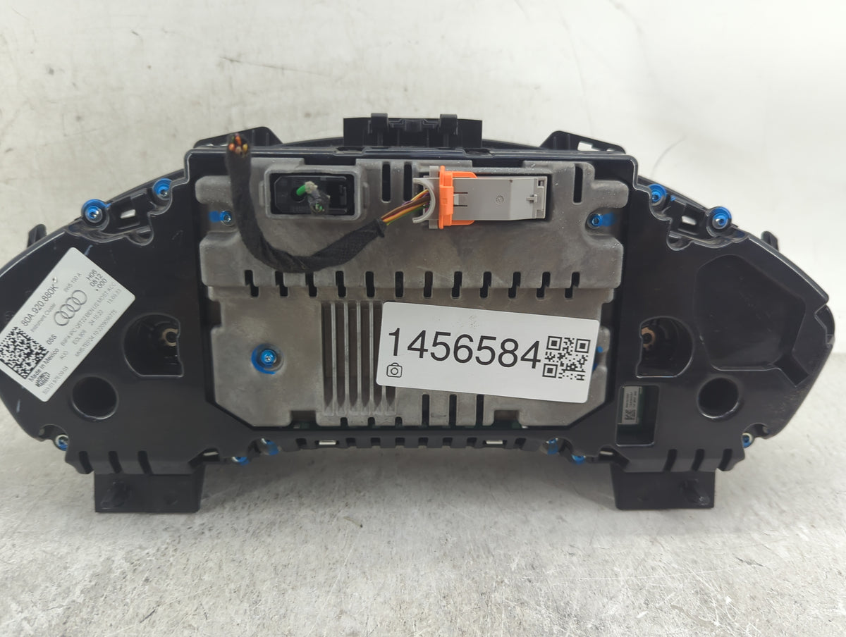 2023 Audi Q5 Instrument Cluster Speedometer Gauges P/N:80A 920 880K Miles: Fits OEM Used Auto Parts - Oemusedautoparts1.com
