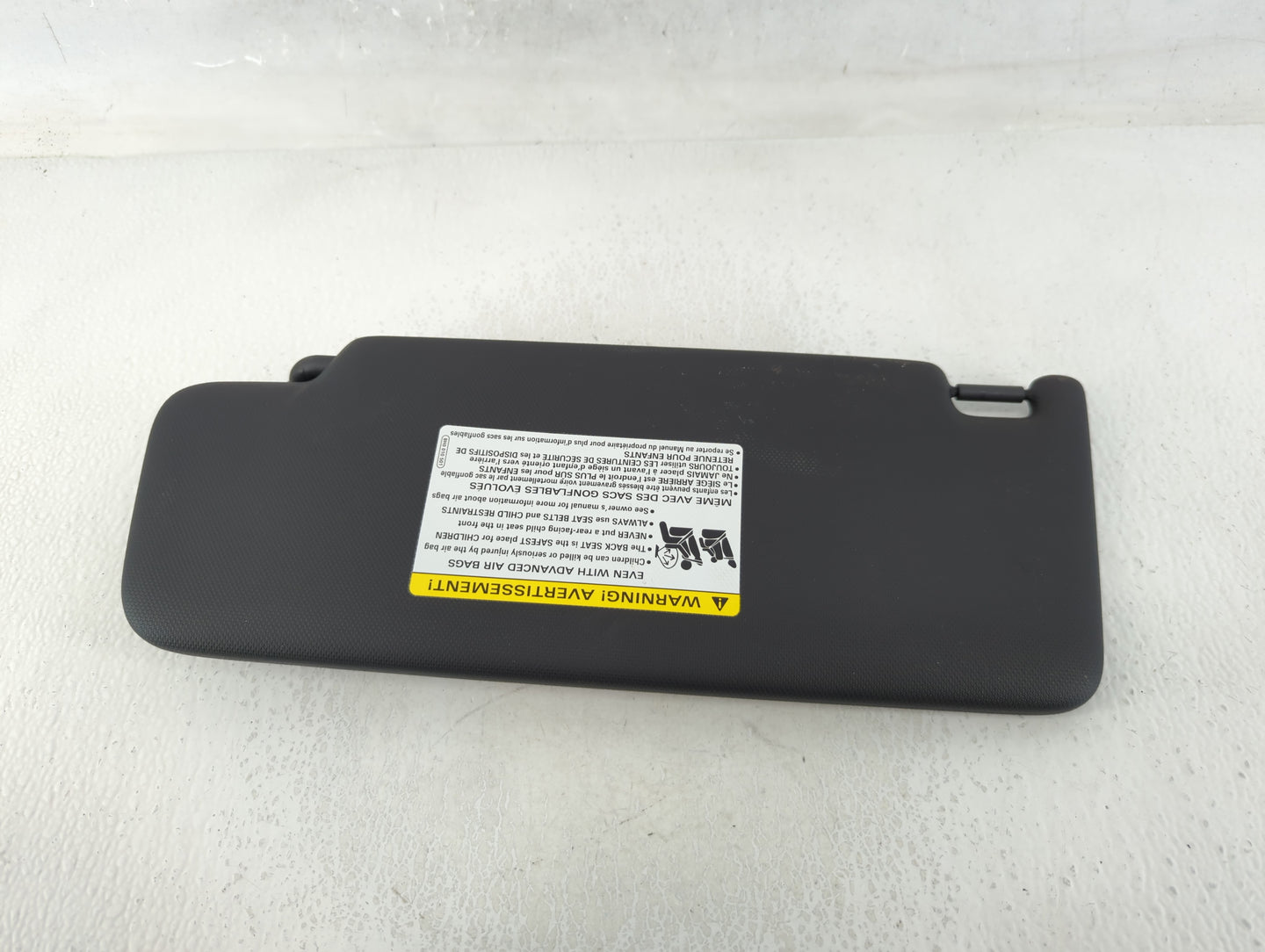 2023 Audi S3 Sun Visor Shade Replacement Passenger Right Mirror Fits OEM Used Auto Parts - Oemusedautoparts1.com