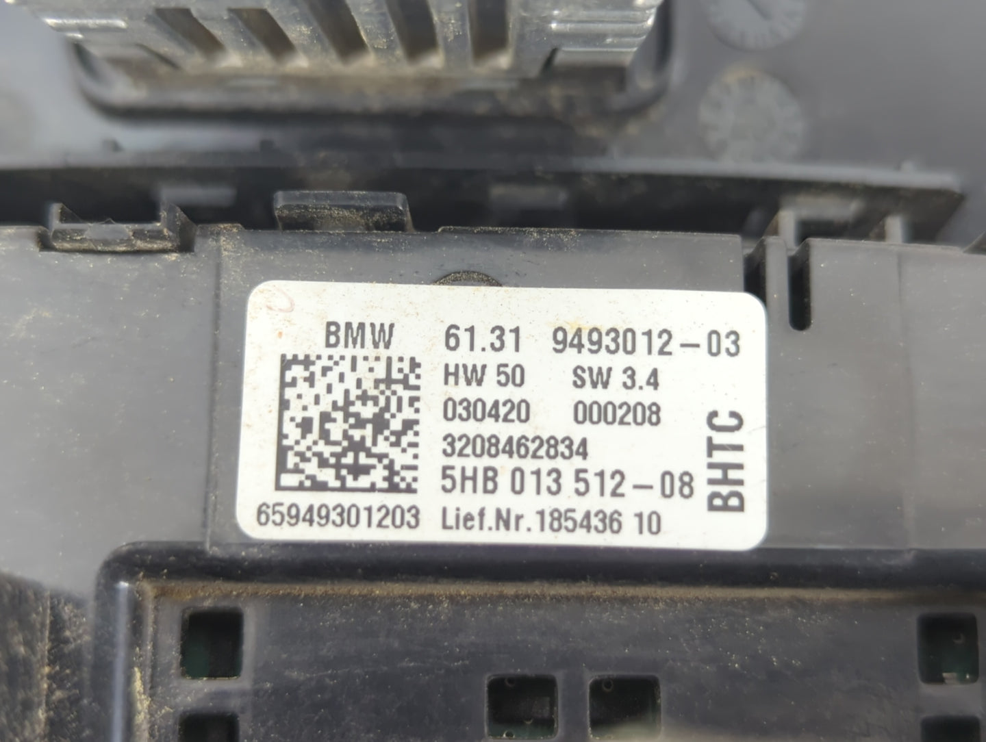 2023 Bmw 330i Climate Control Module Temperature AC/Heater Replacement P/N:6131 9493012-03 5HB 013 512-08 Fits OEM Used Auto