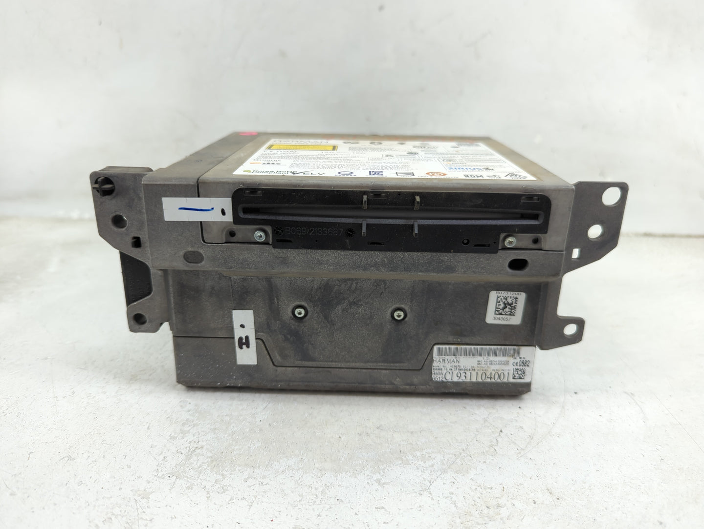 2013 Bmw 740i Radio AM FM Cd Player Receiver Replacement P/N:C931104001 Fits Fits 2012 2014 OEM Used Auto Parts - Oemusedaut