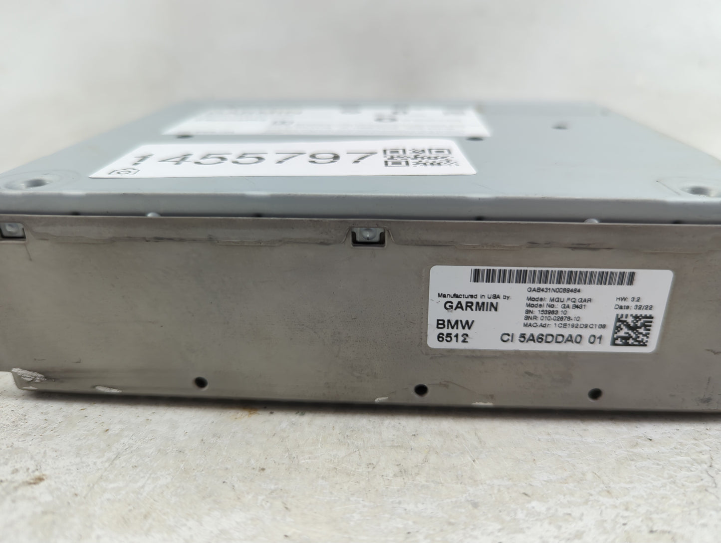 2022 Bmw X3 Radio AM FM Cd Player Receiver Replacement P/N:161-04611-13 1792A-A4105 Fits Fits 2021 OEM Used Auto Parts - Oem