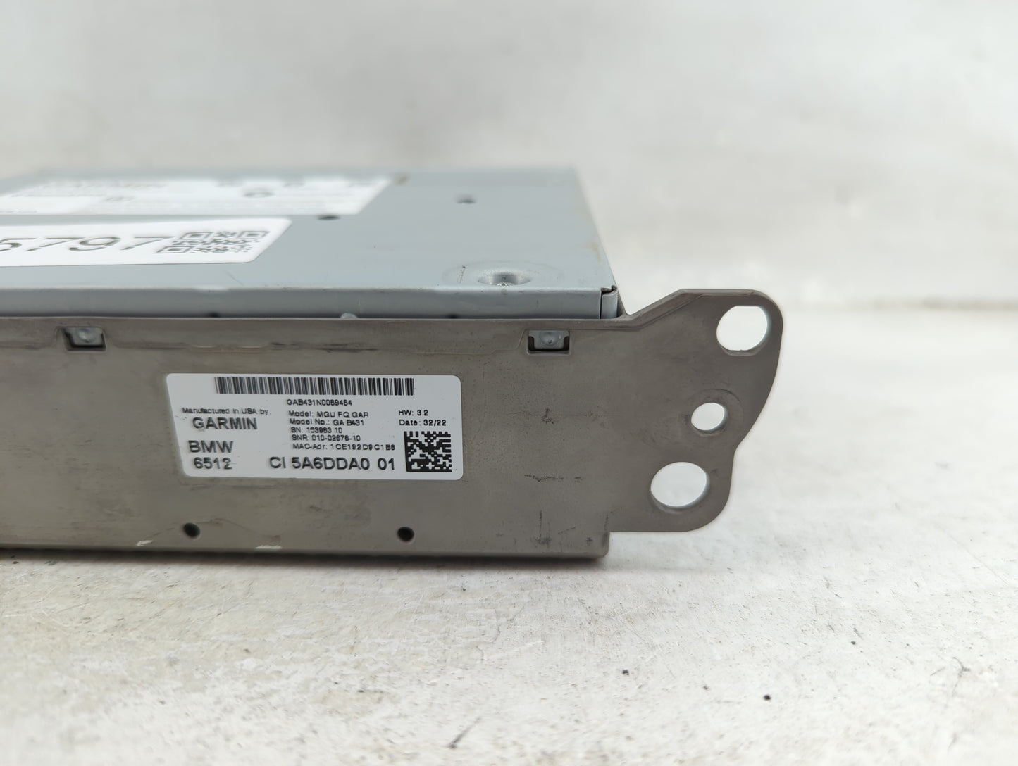 2022 Bmw X3 Radio AM FM Cd Player Receiver Replacement P/N:161-04611-13 1792A-A4105 Fits Fits 2021 OEM Used Auto Parts - Oem