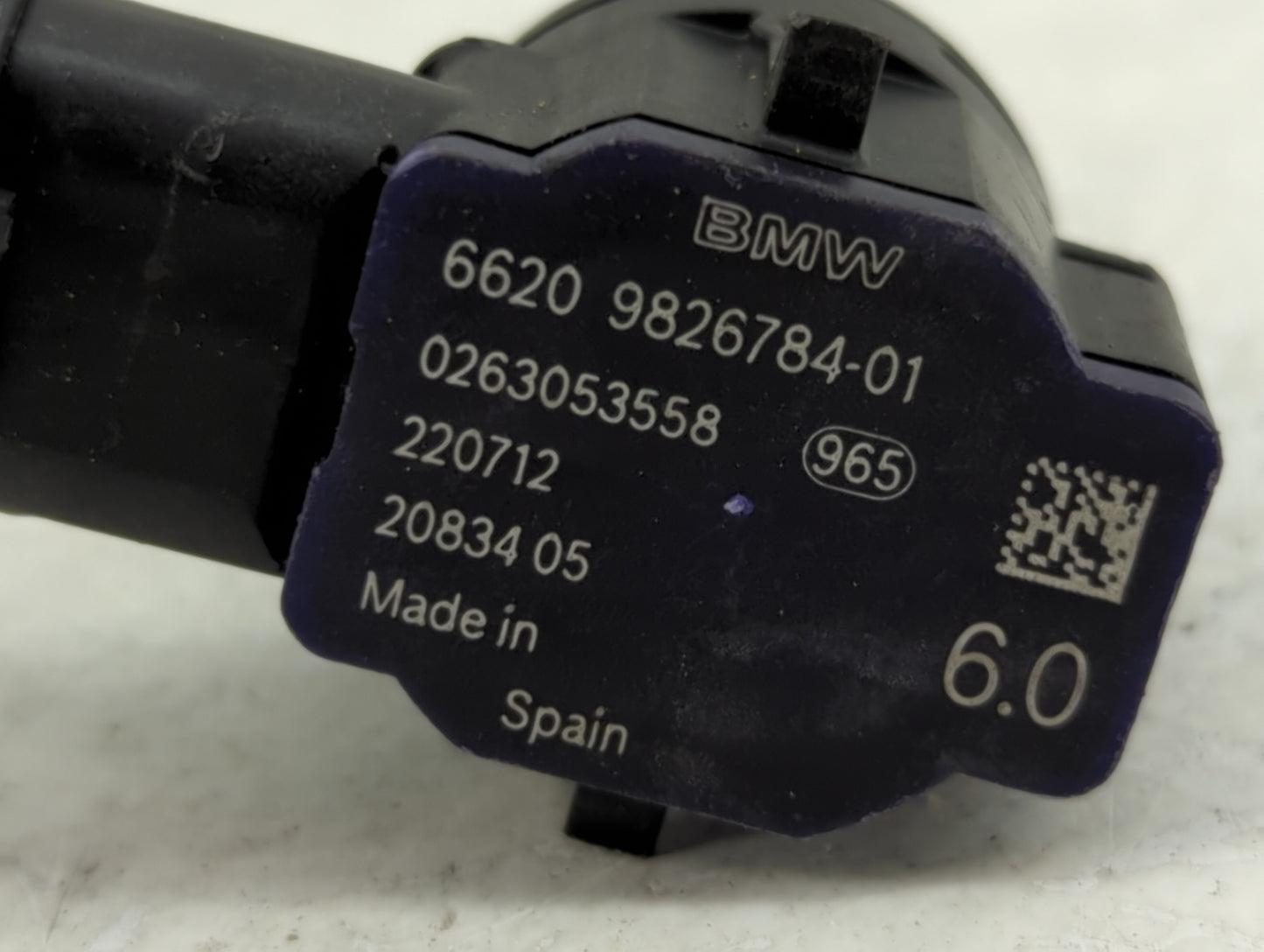 2023 Bmw X3 Front Park Assist Sensor Black - Oemusedautoparts1.com