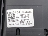 2020-2021 Buick Encore Master Power Window Switch Replacement Driver Side Left P/N:84513464 Fits Fits 2020 2021 OEM Used Aut