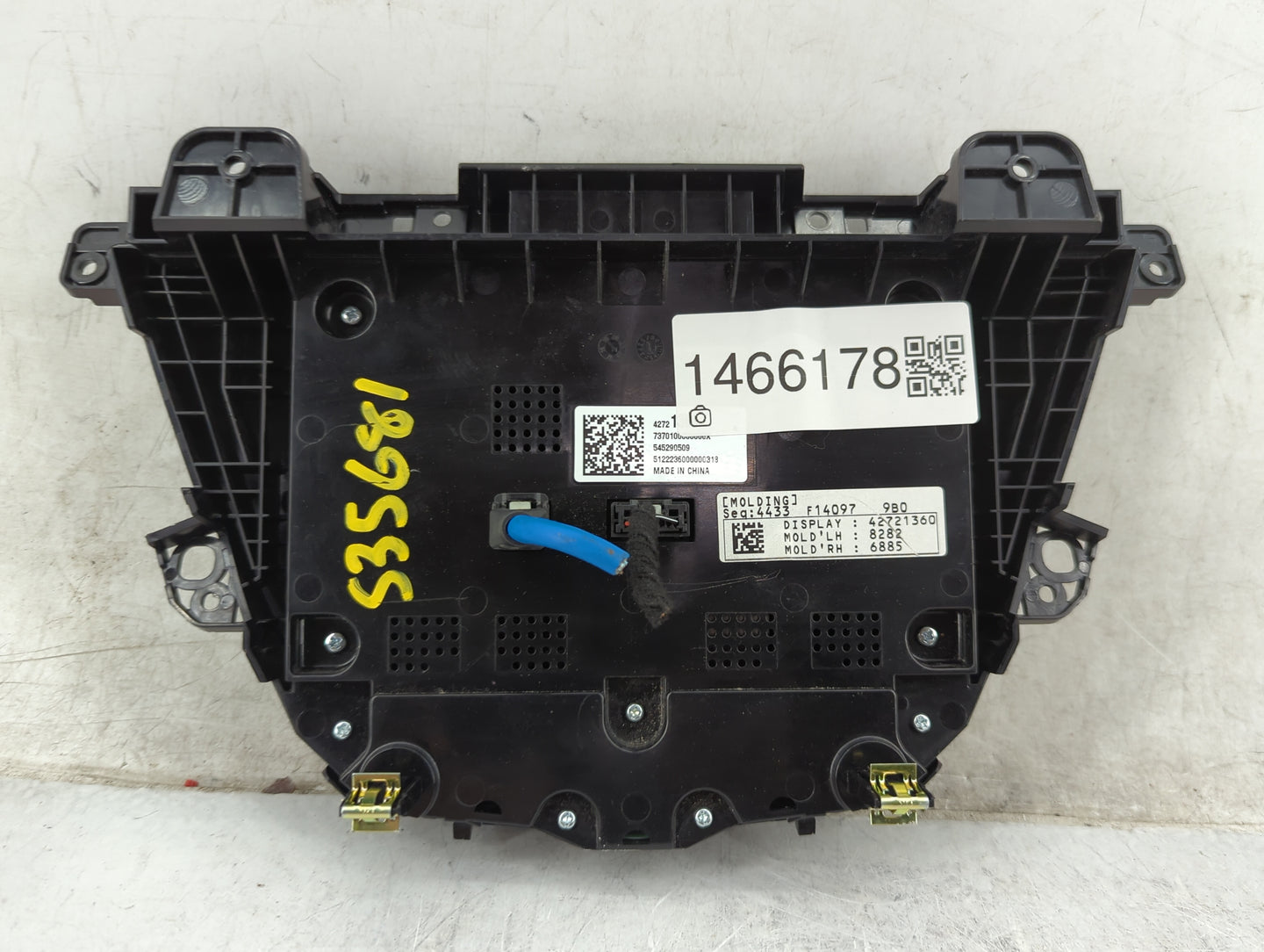 2020-2021 Buick Encore Gx Radio Control Panel - Oemusedautoparts1.com