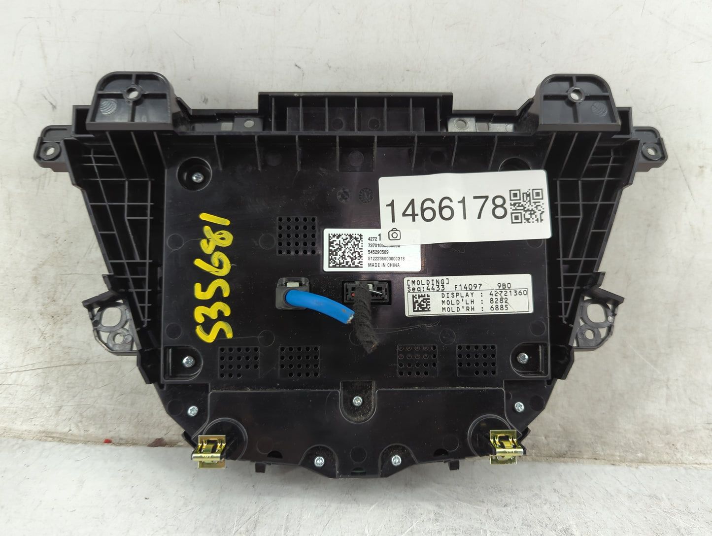 2020-2021 Buick Encore Gx Radio Control Panel - Oemusedautoparts1.com