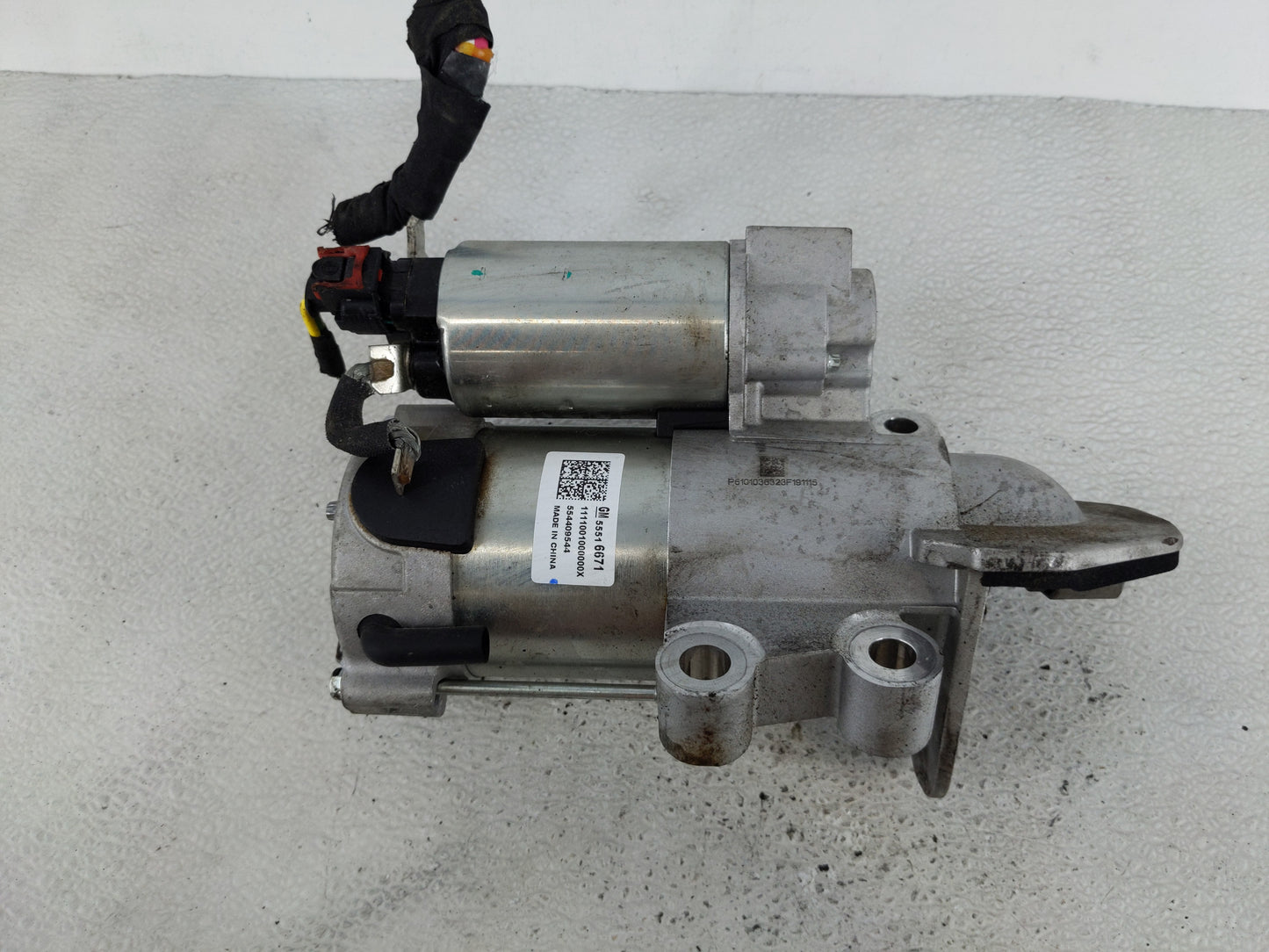 2022 Buick Envision Car Starter Motor Solenoid OEM P/N:55516671 Fits OEM Used Auto Parts - Oemusedautoparts1.com