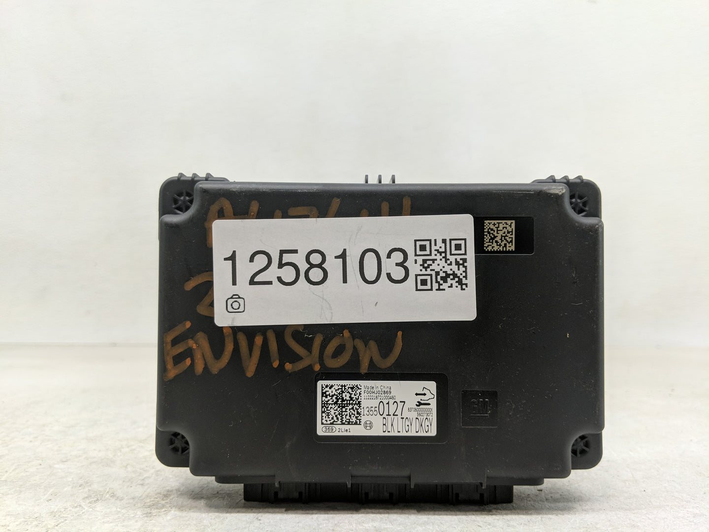 2023 Buick Envision Radio AM FM Cd Player Receiver Replacement P/N:13550127 Fits OEM Used Auto Parts - Oemusedautoparts1.com