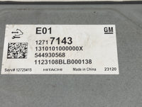 2023 Buick Envision PCM Engine Control Computer ECU ECM PCU OEM P/N:12717143 12725415 Fits OEM Used Auto Parts - Oemusedauto