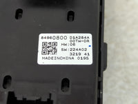 2023 Buick Envision Master Power Window Switch Replacement Driver Side Left Fits OEM Used Auto Parts - Oemusedautoparts1.com