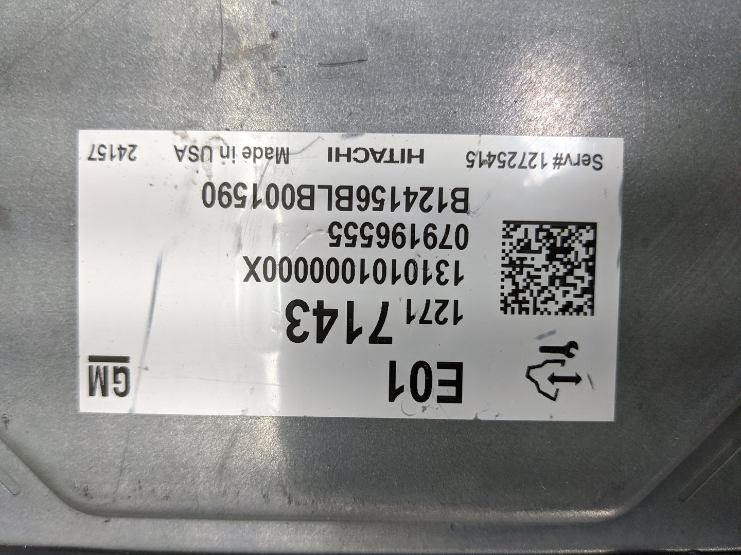 2023 Cadillac Ct5 PCM Engine Control Computer ECU ECM PCU OEM P/N:12717143 13101010000000X, 07919655, B124156BLB001590 Fits 