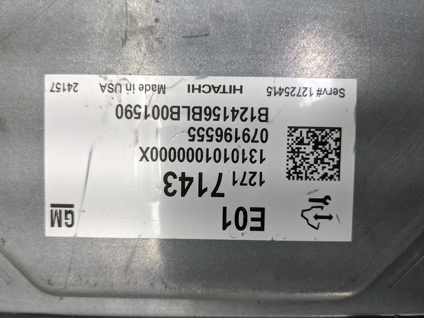 2023 Cadillac Ct5 PCM Engine Control Computer ECU ECM PCU OEM P/N:12717143 13101010000000X, 07919655, B124156BLB001590 Fits 